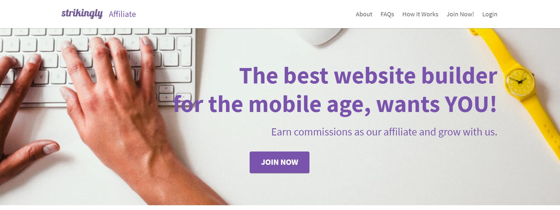 Image taken from Strikingly Product Image taken from Strikingly Product